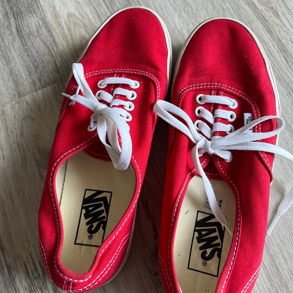 Vans sneakers -Red